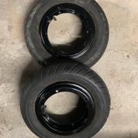 Doppi cerchi per Ape 50