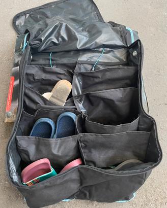 Porta scarpe da campeggio