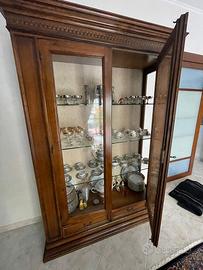 Mobili sala in noce massello Bordignon Camillo