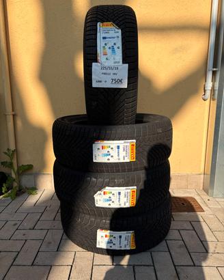 4 Gomme Nuove Invernali Pirelli 225/55 r18