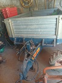 rimorchio aimola 15qt mai usato 2,50x1,50