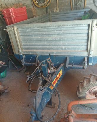 rimorchio aimola 15qt mai usato 2,50x1,50