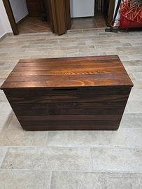 Cassapanca legno 