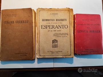 Tre vocabolari anni 1917, 1919 e 1927