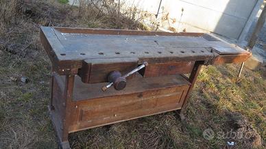 BANCO DA FALEGNAME LAVORO IN ROVERE