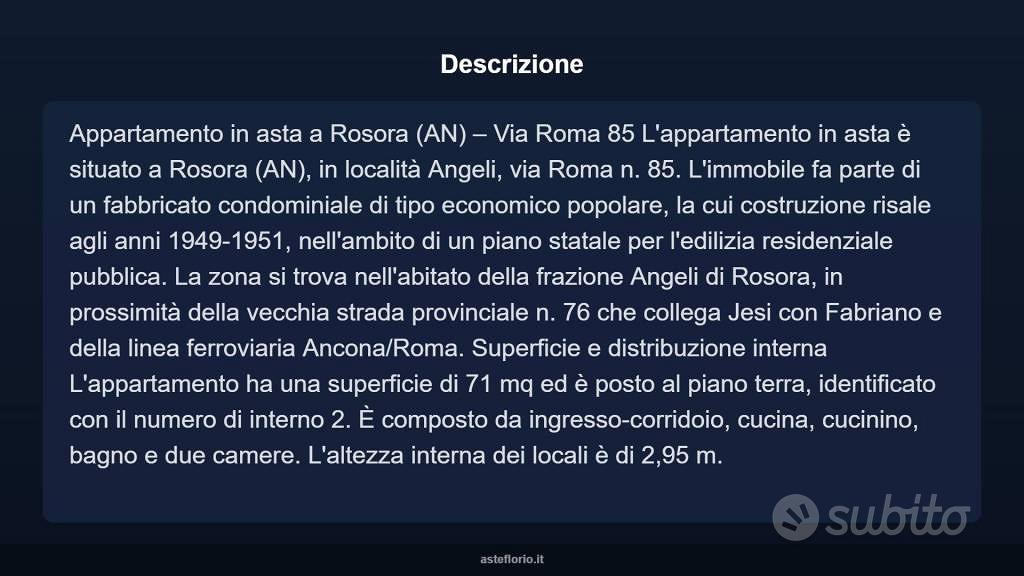 Appartamento – Rosora, Angeli - Vista 3