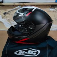 CASCO INTEGRALE FIBRA MOTOCICLISMO HJC FG-17 TG. S