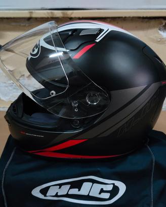 CASCO INTEGRALE FIBRA MOTOCICLISMO HJC FG-17 TG. S