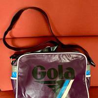Gola borsa tracolla viola