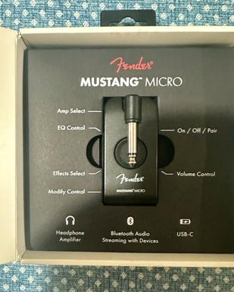 Fender Mustang Micro Guitar Headphone Amp