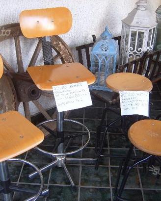 Sgabelli vintage