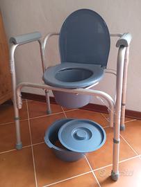 Sedia da toilette Nuova