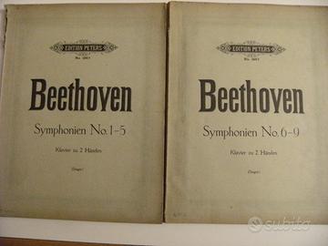 Lotto spartiti Beethoven 1896