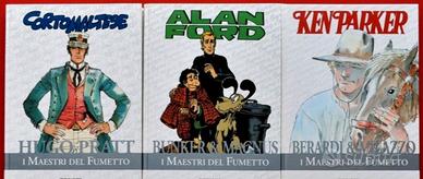 I MAESTRI DEL FUMETTO 41 libri edizione Mondadori