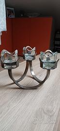 candelabro a tre  braccia