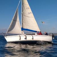 barca a vela cabinato 7 metri