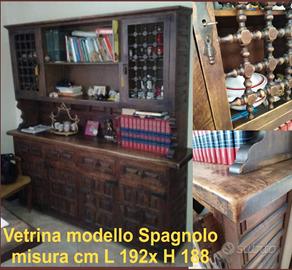 Vetrina modello Spagnolo