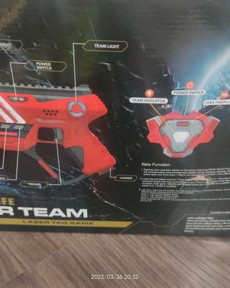 Pistole Laser TAGF game