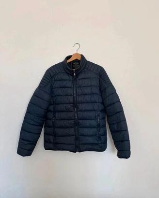Piumino bomber Enos uomo M blu navy (difetto)