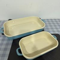 Set 2 Tortiere Vintage Blu