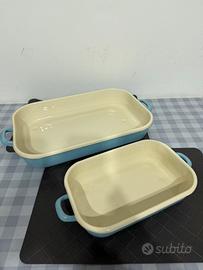 Set 2 Tortiere Vintage Blu