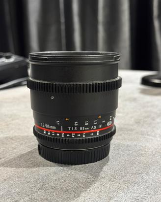Samyang 85mm T1.5 Cine Lens