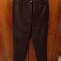 Pantalone a sigaretta marrone scuro Benetton