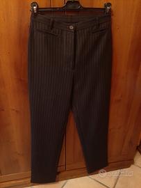 Pantalone a sigaretta marrone scuro Benetton