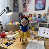 Biancaneve Amigurumi – La Principessa dei Sogni