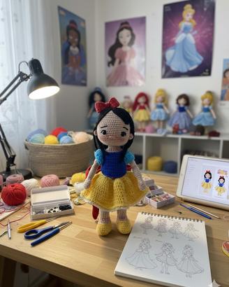 Biancaneve Amigurumi – La Principessa dei Sogni