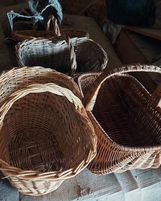 Ceste e cestini intrecciati