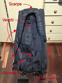 Borsa tennis Dunlop 8 racchette