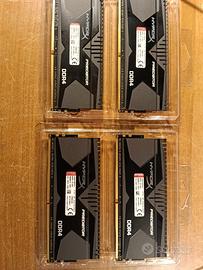 Kingston HyperX Predator DDR4  "Quadri channel"