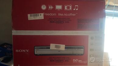 Dvd recorder sony RDR-HXD870 160gb