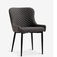 Sedie JYSK grigio/nero – nuove