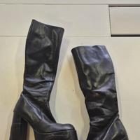 Stivale Zeppa in Vera Pelle Fetish nr.37 Zoccolaio