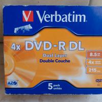 5 DVD-R DL Verbatim Dual Layer