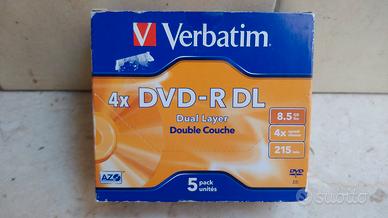 5 DVD-R DL Verbatim Dual Layer