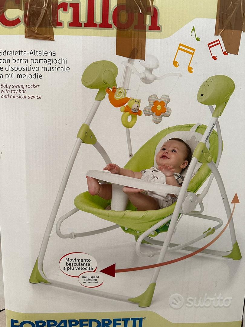 Altalena Neonato Fisher Price Dondolo Elettrico Sdraietta Neonati