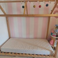 Letto stile Montessori