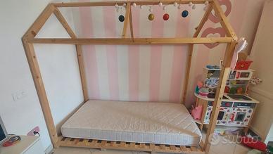Letto stile Montessori