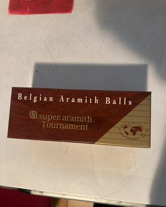 Belgian aramith balls