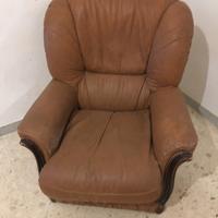 Poltrona similpelle