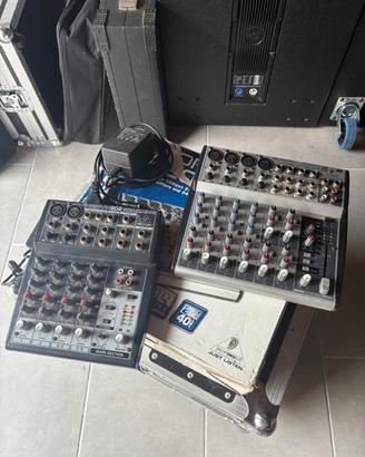 2 MIXER FUNZIONANTI MA SENZA ALIMENTATORE