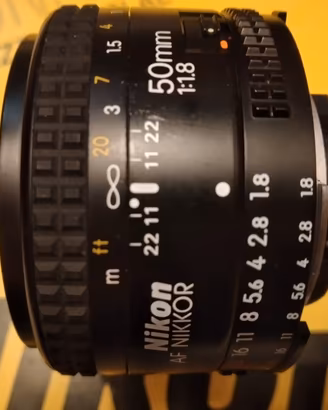 Nikon AF Nikkor 50 mm f 1.8 MKII Seminuovo