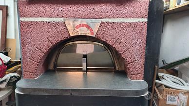 Forno per pizze alimentazione Metano o Legna