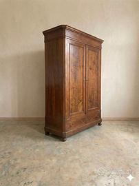 Elegante armadio antico stile Luigi Filippo ('800)