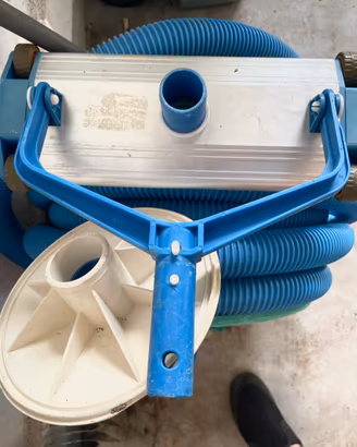 Fango, sporco, tubo,  filtro attacco, piscina