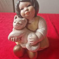 Thun originale Bambina con gatto 