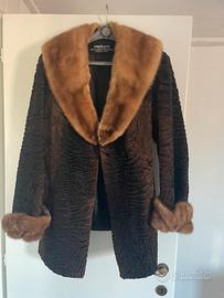 Giacca in swakara marrone